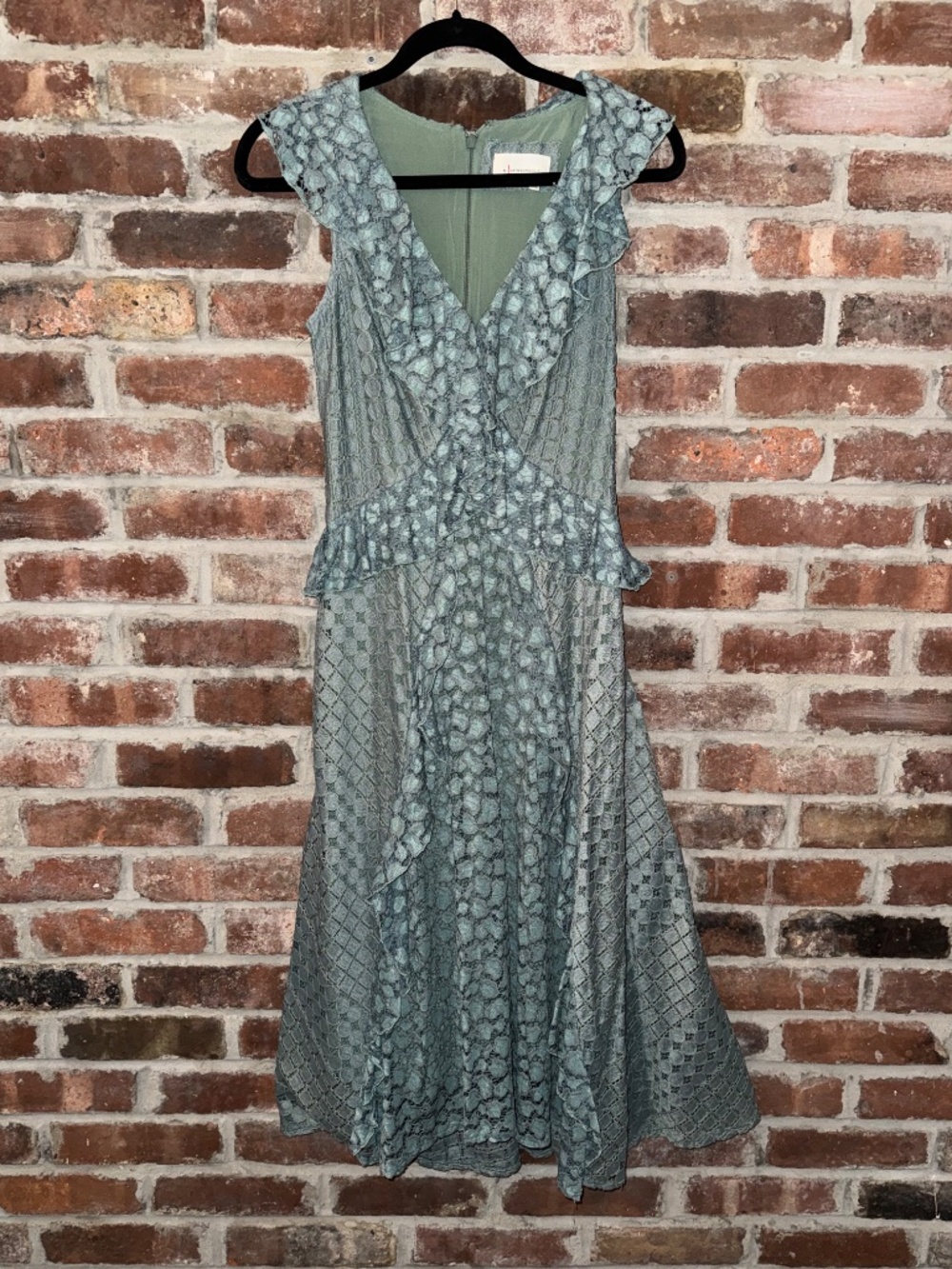 Anthropologie Cowgirl Tiered Dress
